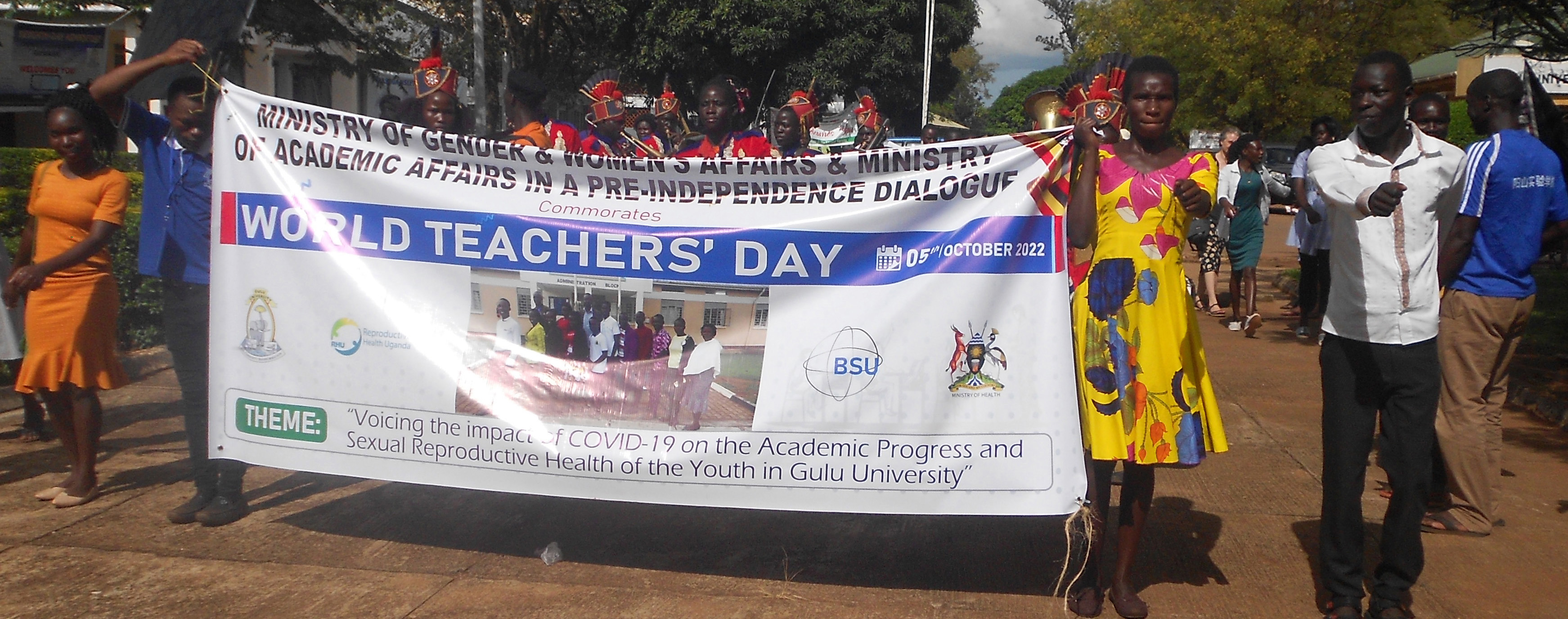BSU Launches CONSCOV As Gulu Celebrates World Teachers’ Day