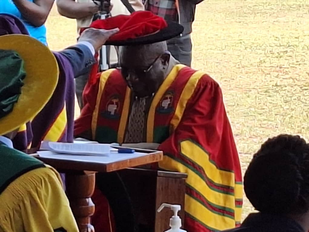 BSU Chair Assoc. Prof. Okumu Receives PhD from Gulu University
