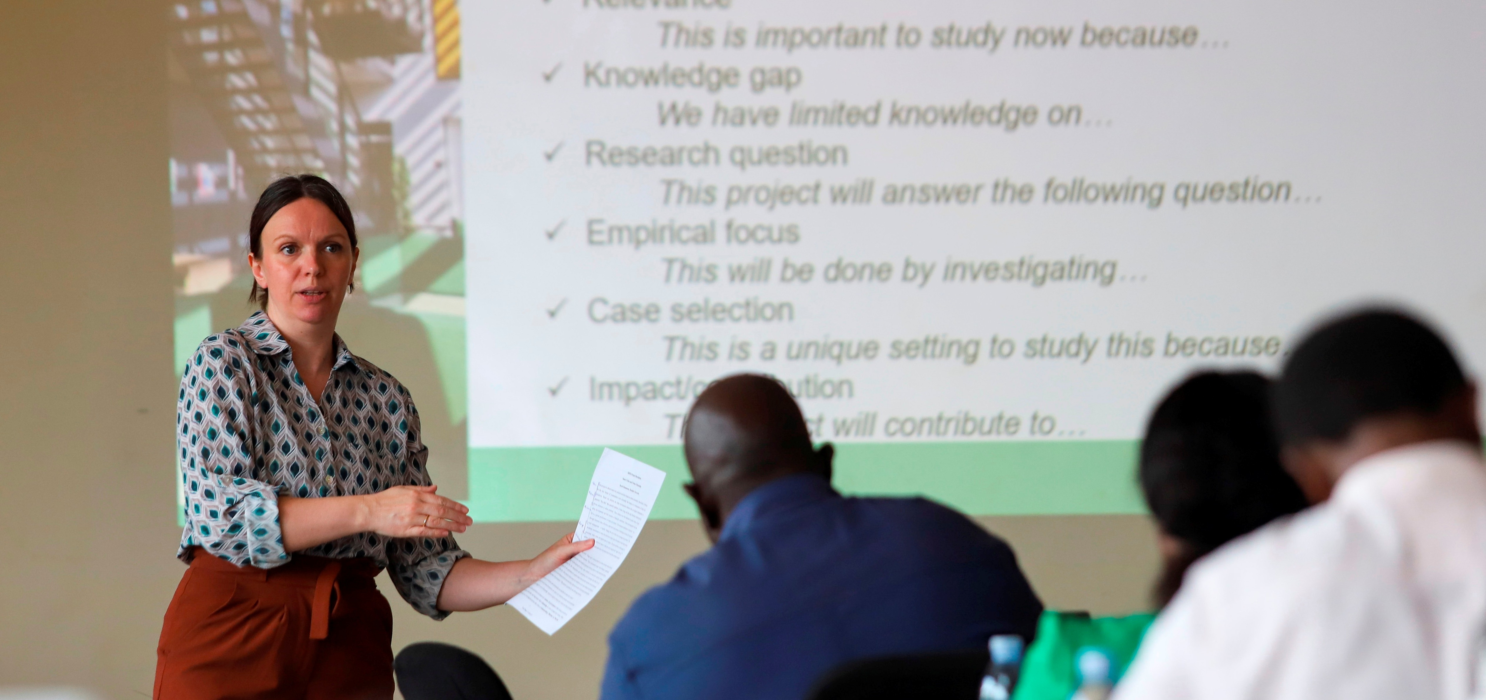 BSU Brings Grant Proposal Writing Training To Gulu University