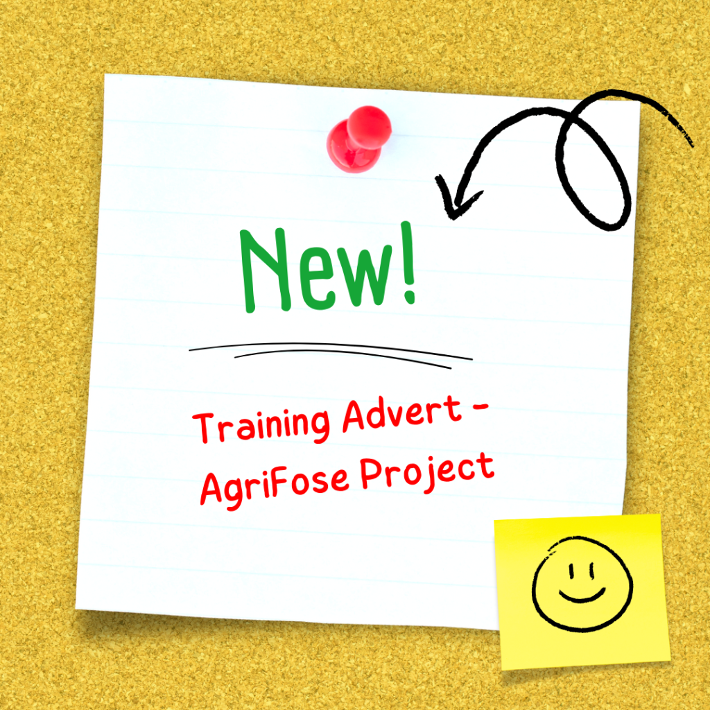 Training Advert – AgriFose Project Advert