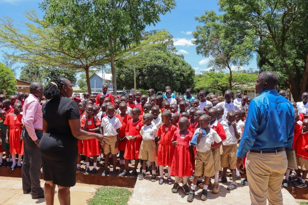 Gulu University Hosts Pupil’s From Gulu Primary School