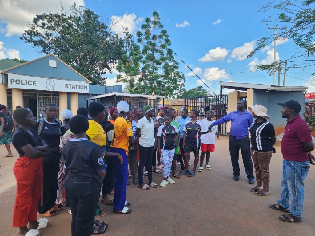 Students of Kasese SS and Rwenzori High tour Gulu University