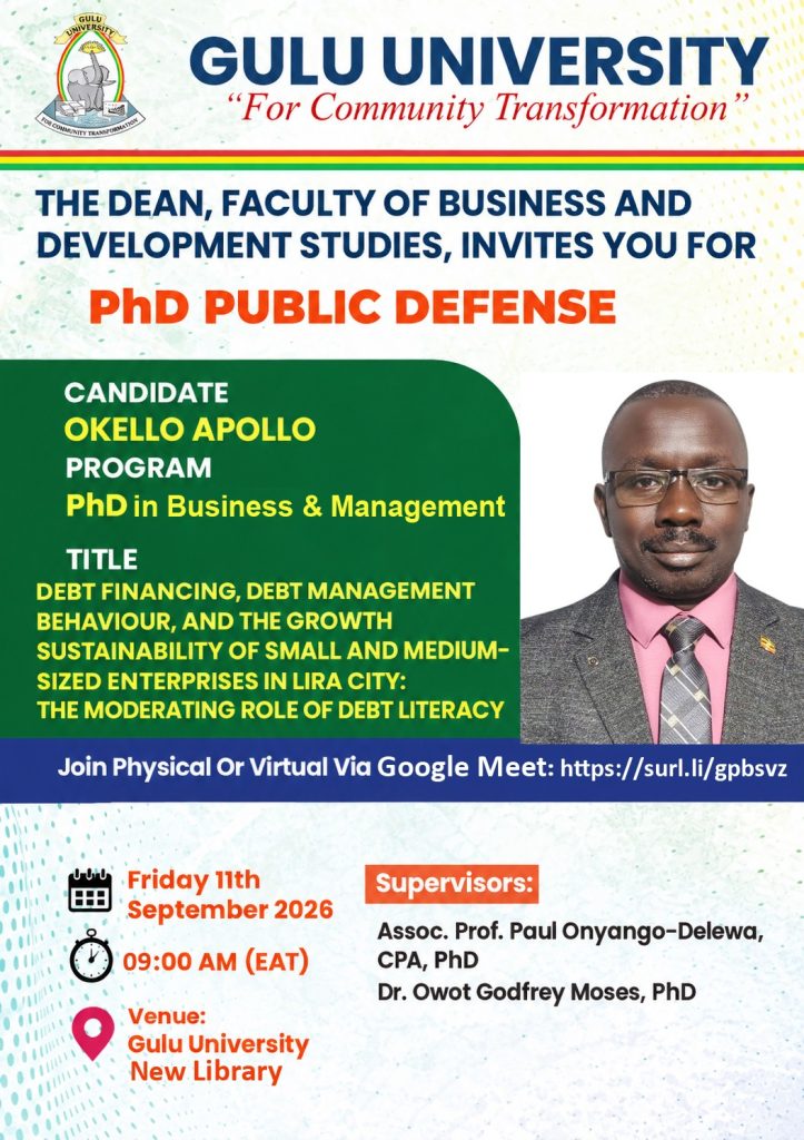 PhD viva Voce Advert