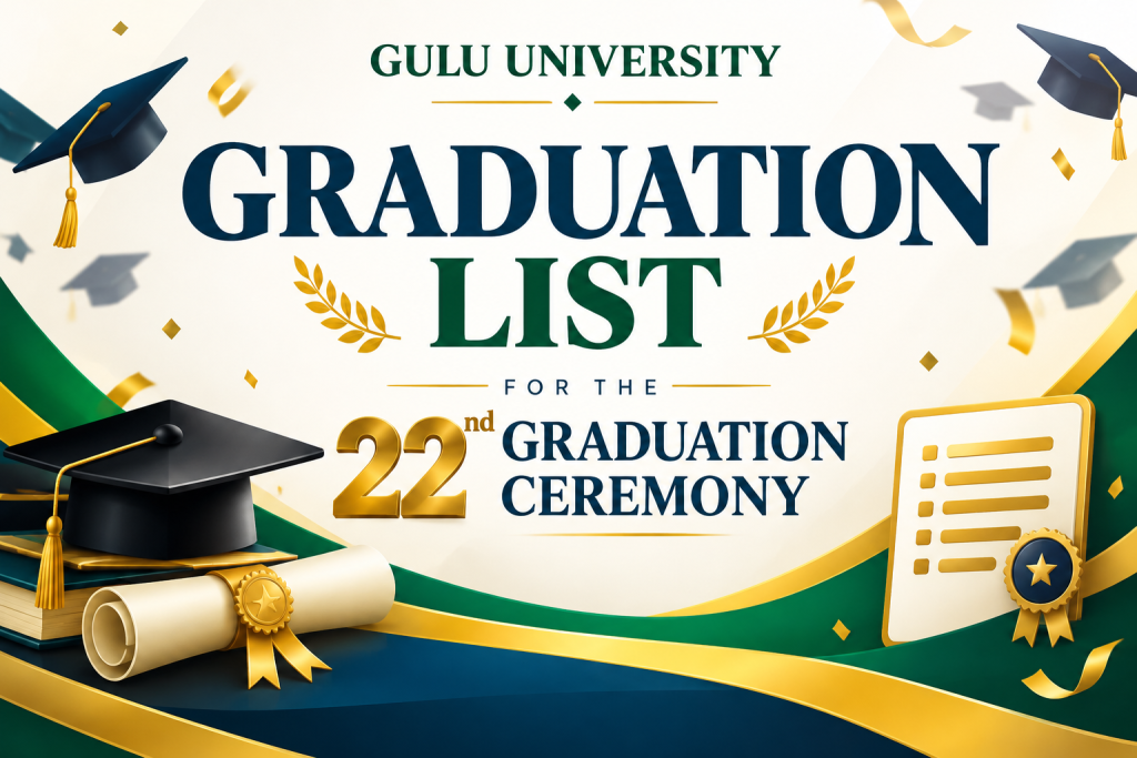 Graduation List for the 22nd Graduation Ceremony
